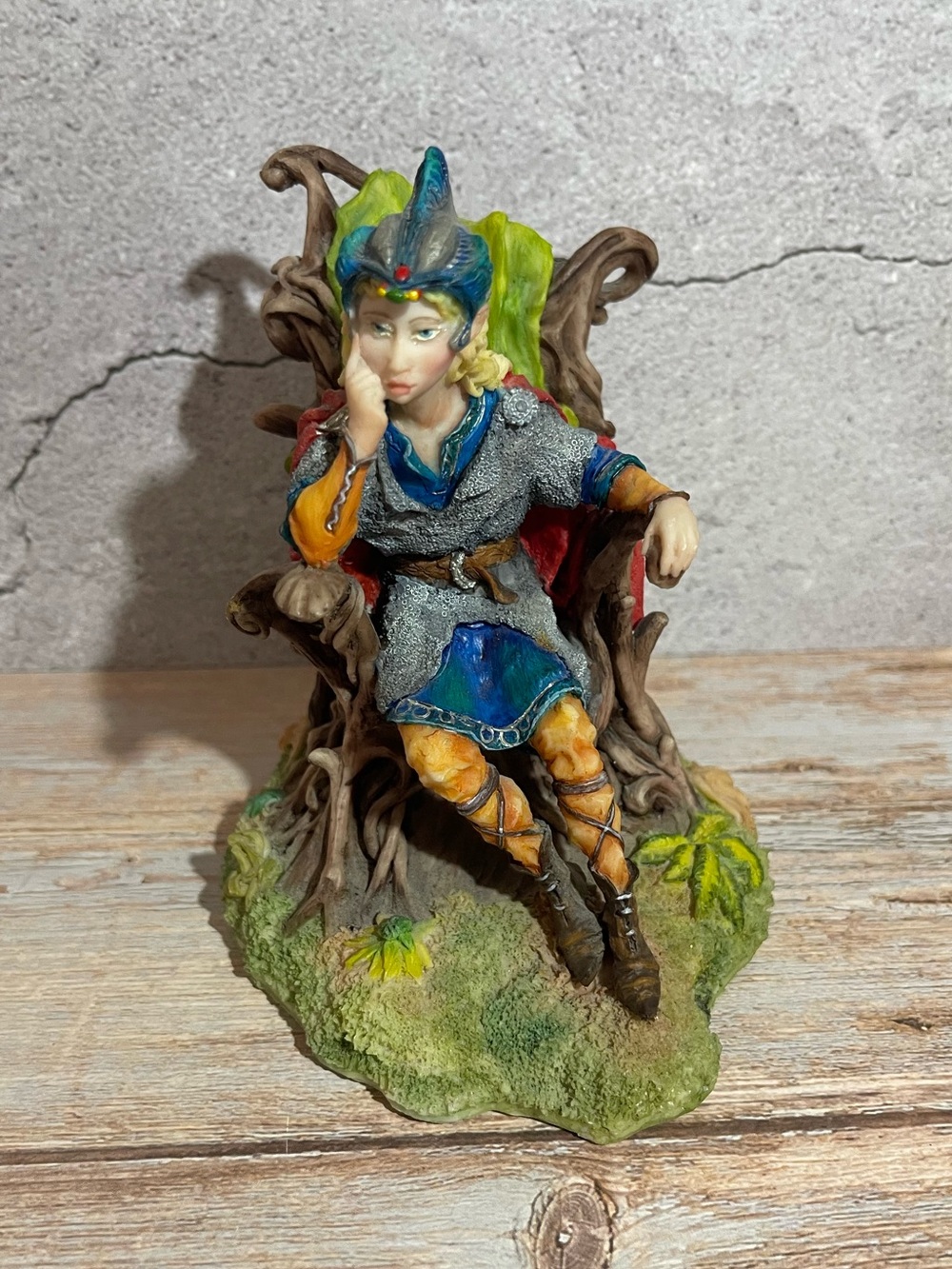 Lilliput Lane Land of Legend Elfin King Vintage EUC In Box!